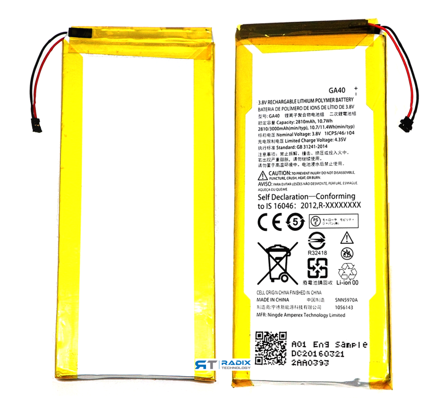 Bateria Original Motorola Moto G4 , G4 Plus (GA40) Service Pack