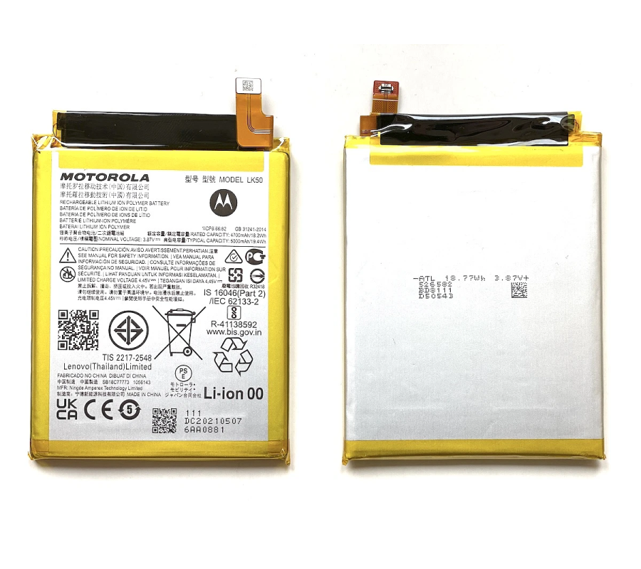 Bateria Original Motorola Moto G60s (LK50) Service Pack