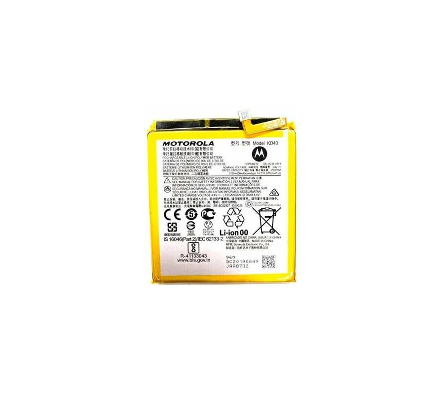 Bateria Original Motorola Moto G8 Plus (KD40) 4000mAh (Service Pack)