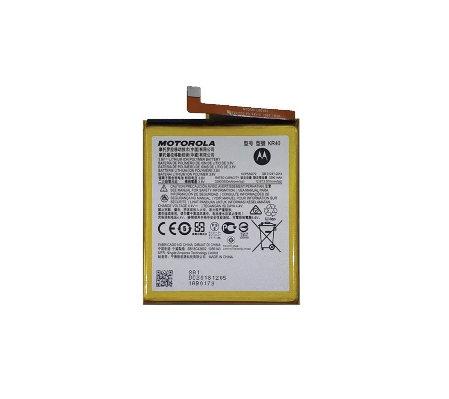 Bateria Motorola One Vision (KR40) 3500mAh