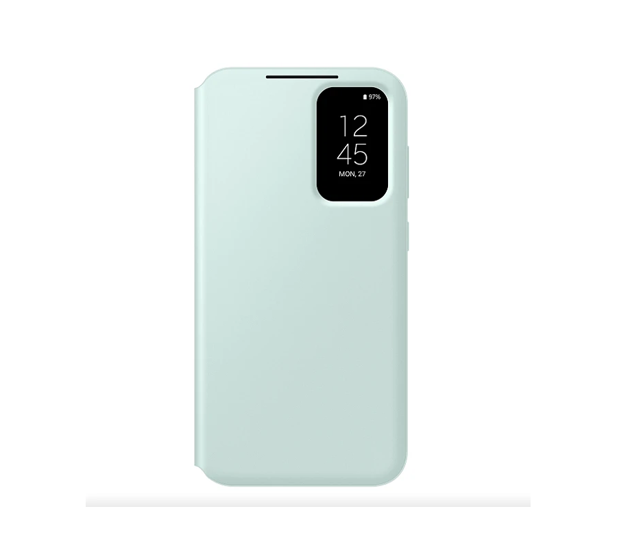 Funda original Smart View Cover for Galaxy S23 FE (EF-ZS711CME), Menta