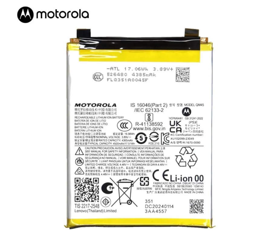 Batería Original Motorola Edge 50 Pro SB18E05583 QM45