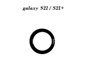Lente de cámara Original Samsung Galaxy S21/S21+ (Service Pack)