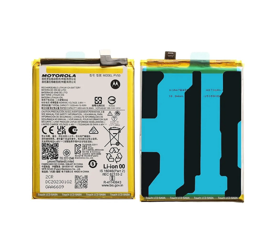 Batería Original PV50 Motorola Moto G73 5G 5000mAh (Service Pack)