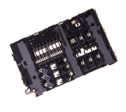 Lector Sim y SD Original Samsung Galaxy A3 2016, A5 2016, J730, A605...