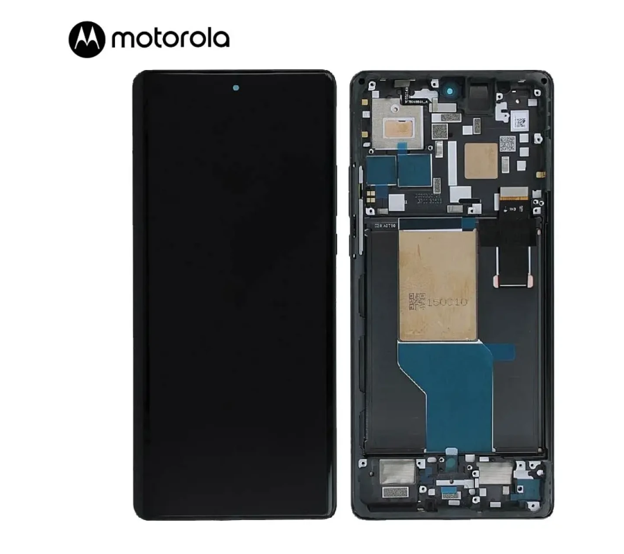 Pantalla original Motorola Edge 30 Ultra. Service pack con marco