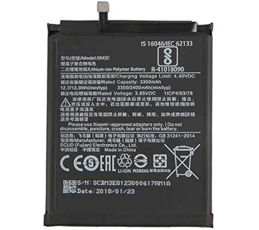 Bateria Original Xiaomi Mi8 (BM3E) 3300mAh