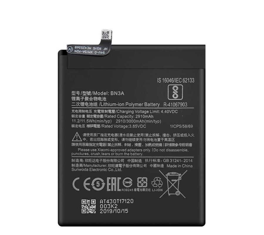Bateria Original Xiaomi Redmi GO (BN3A) 3000mAh