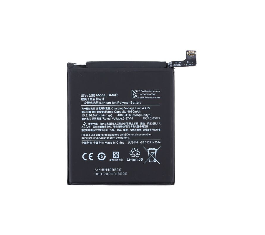Bateria Original Xiaomi Mi 10T / 10T Pro (BM53) Service Pack