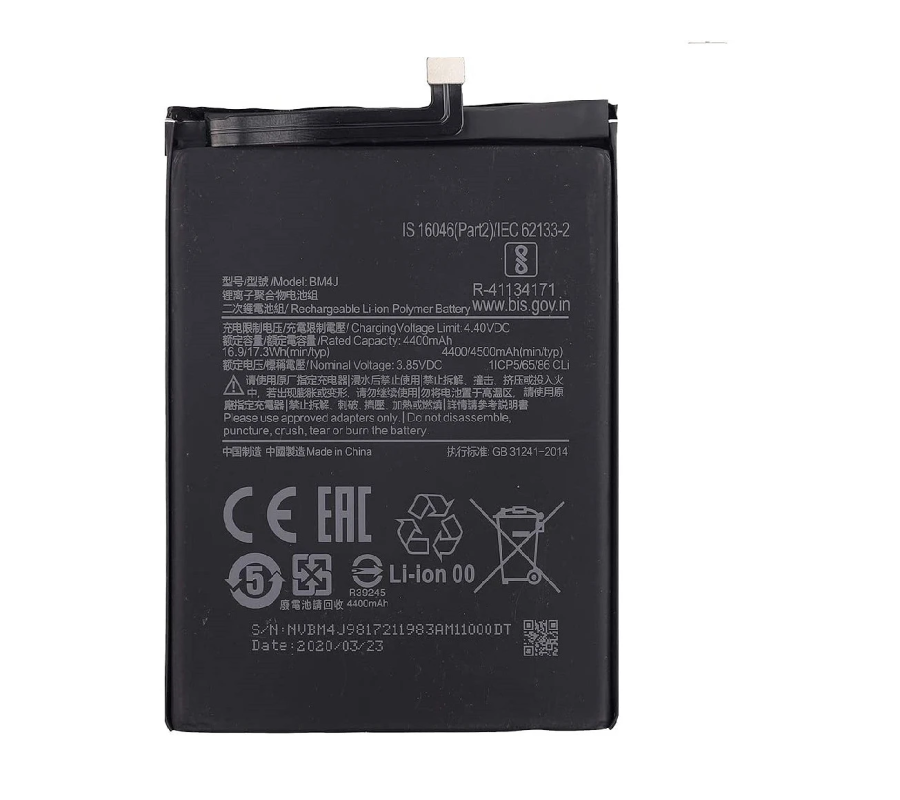 Bateria Xiaomi Redmi Note 8 Pro (BM4J) 4500mAh