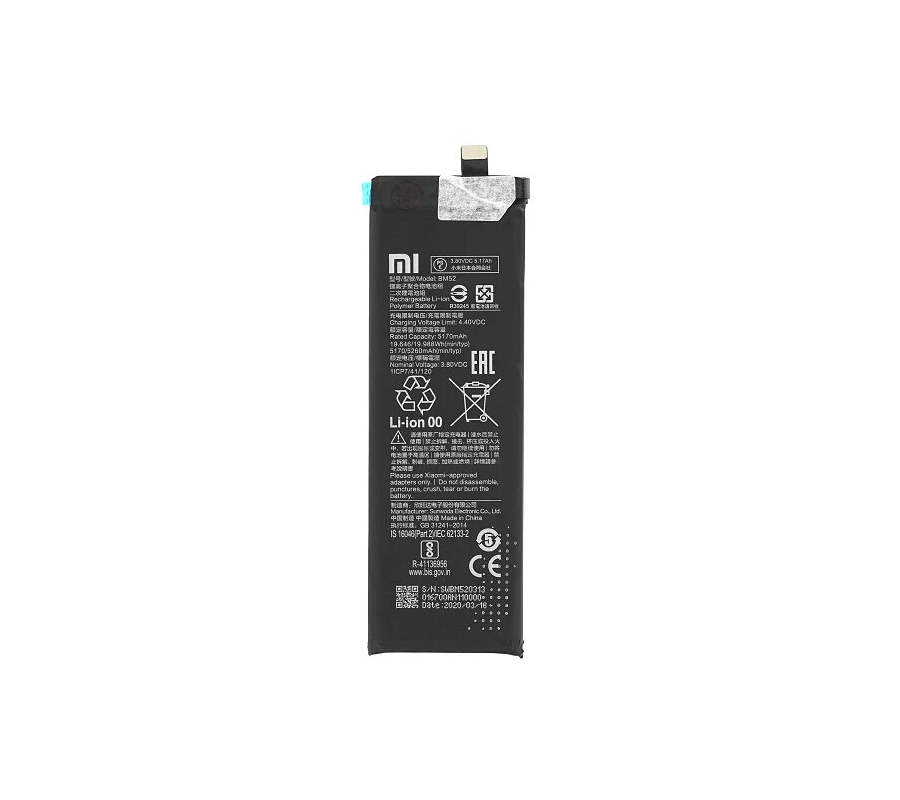 Bateria Xiaomi Mi Note 10 / Mi Note 10 Lite / Mi Note 10 Pro (BM52) Compatible
