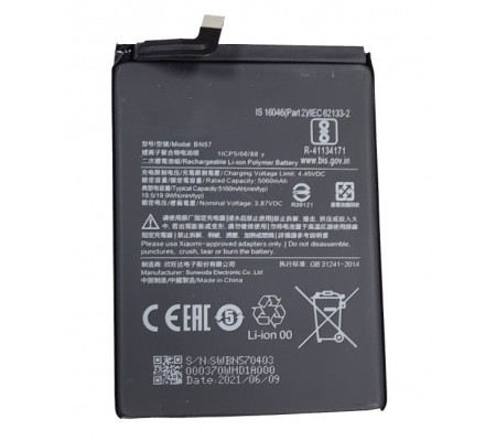 Bateria Xiaomi Poco X3 / Poco X3 Pro (BN57) compatible (M2007J20CI,M2102J20SG)