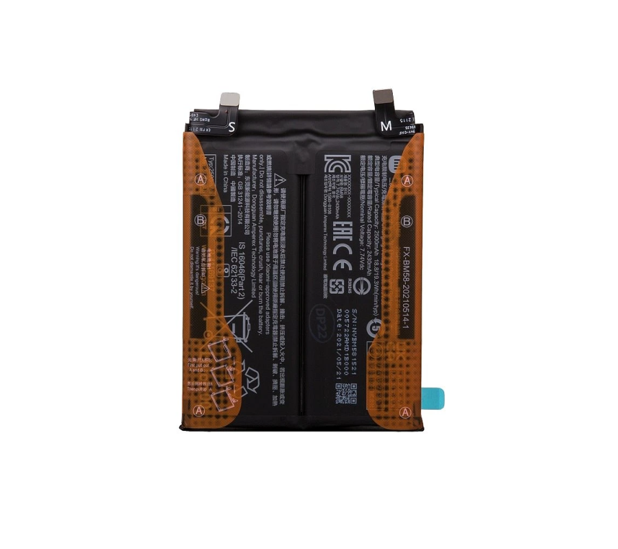 Bateria Original Xiaomi Poco F4 5G (BP49) Service Pack