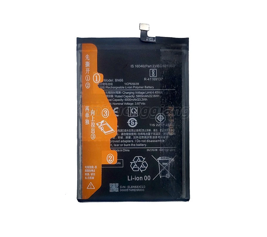 Bateria Original Xiaomi Poco C40 (BN66) 220333QPG (Service Pack)