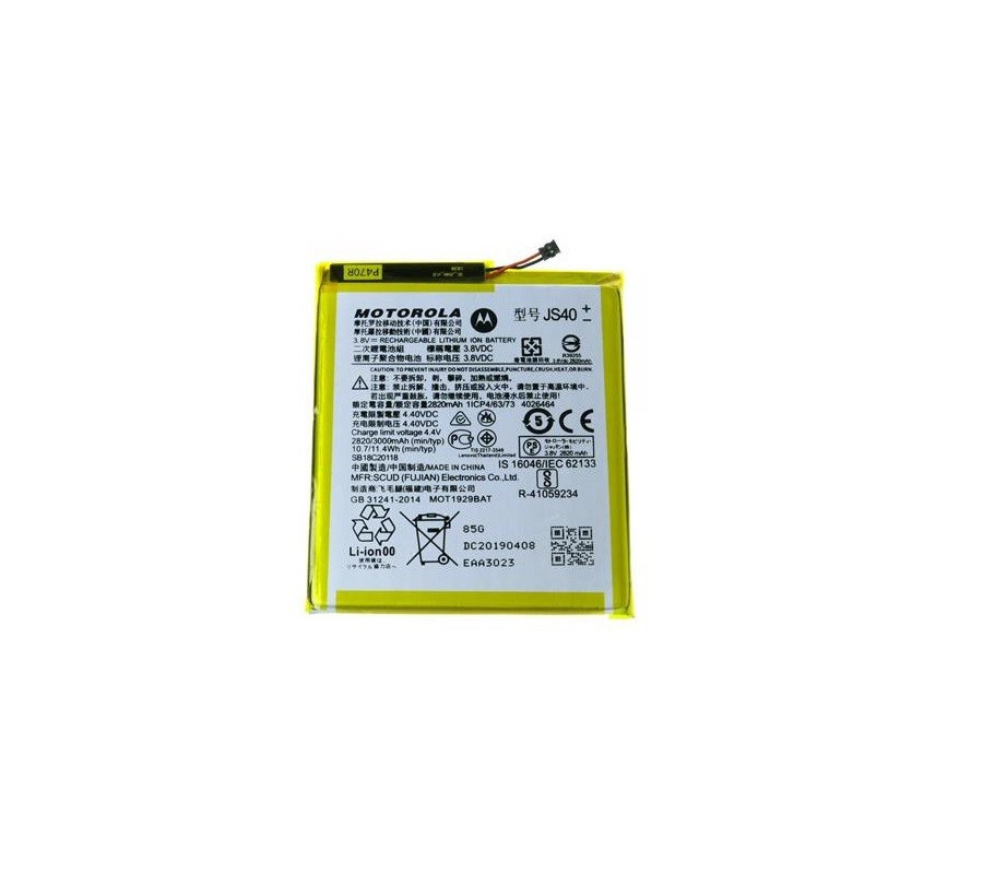 Bateria Original Motorola G6 Plus (JS40) Service Pack