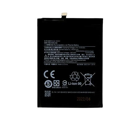 Bateria Xiaomi Redmi Note 9 Pro /  (BN53) Compatible