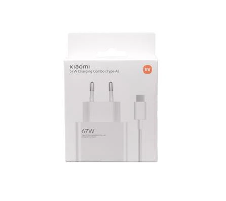Cargador Xiaomi 67W USB-A + Cable Tipo-C (MDY-12-ES)