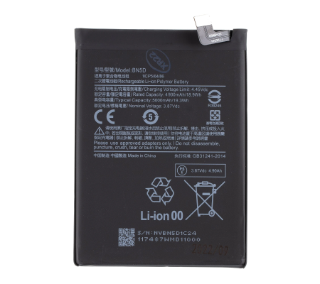 Bateria BN5D Xiaomi redmi Note Note 12S, 11 /11S (2201117TG), Poco M4 Pro 4G. (OEM)
