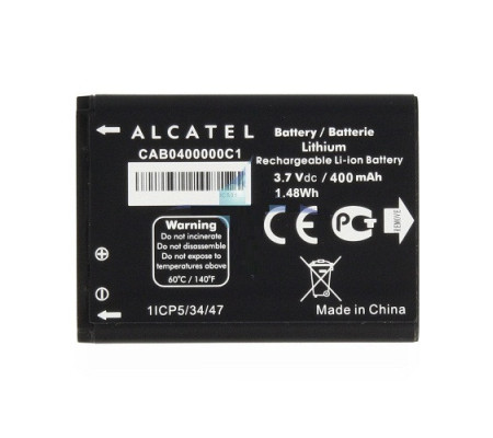 Bateria Original Alcatel One Touch 1040X (400mAh)