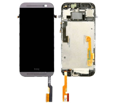 Pantalla Completa + Carcasa Frontal Original HTC One M8