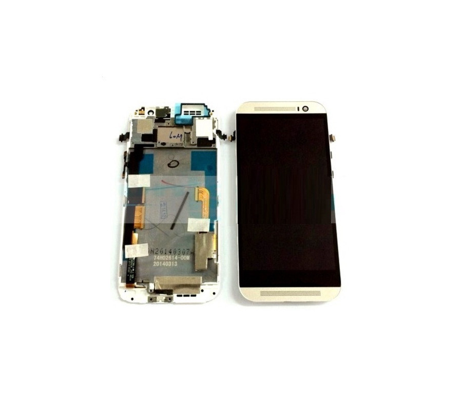 Pantalla Completa + Carcasa Frontal Original HTC One M8