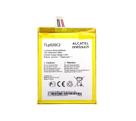 Batería Original Alcatel 6037 Idol, Idol X 6040D, Pop Up 6044, 6035, 6034, 6032 (TLp020C2)