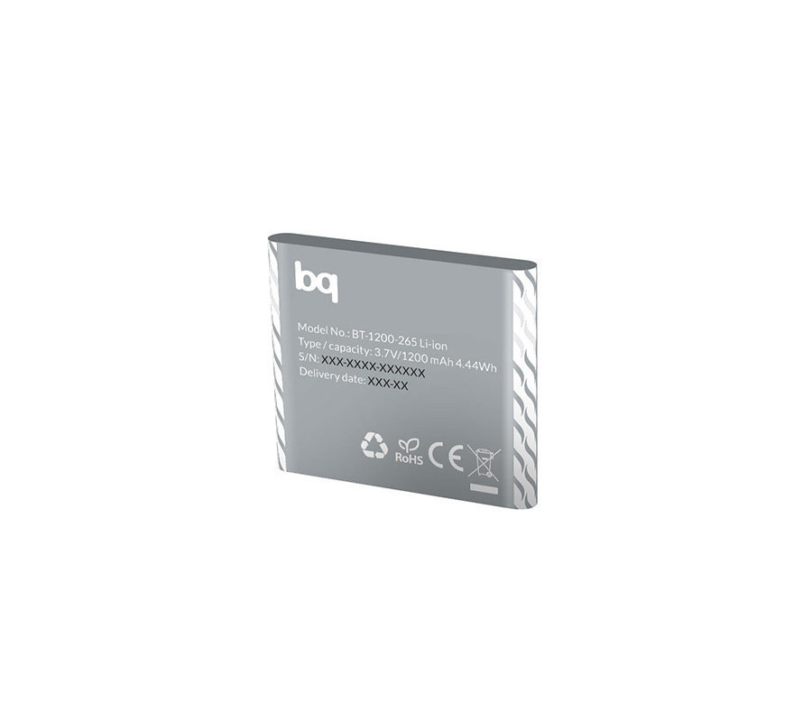 Bateria Original BQ Aquaris 3.5 (1200 mAh). De desmontaje