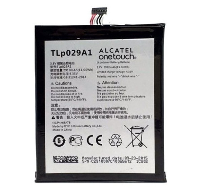 Bateria Original Alcatel OT 5025D One Touch Pop 3 (5.5) 2910mAh