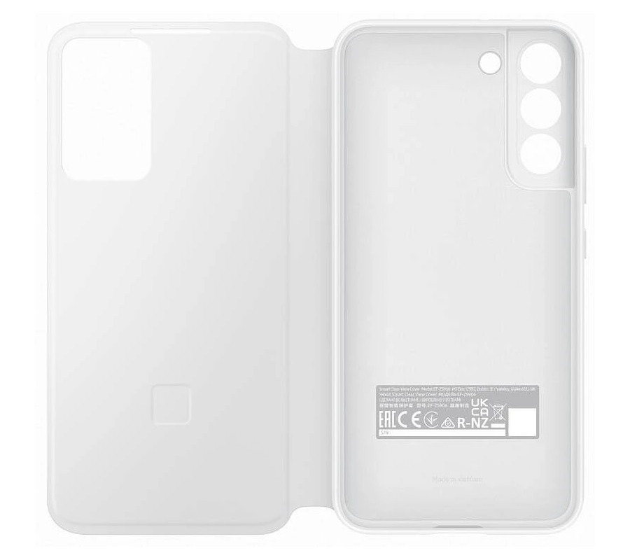 Funda original Clear View Samsung Galaxy S22+ (EF-ZS906CBE)