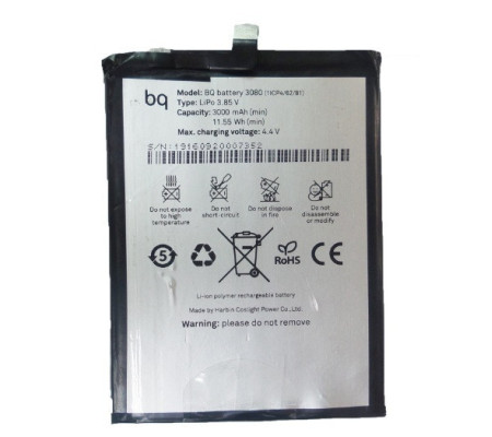 Bateria BQ Aquaris U / U plus/ U Lite (3080mAh).