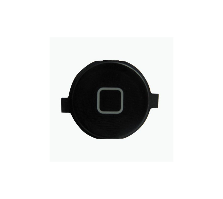 Boton home iPhone 4, 4S. Disponible en negro o blanco