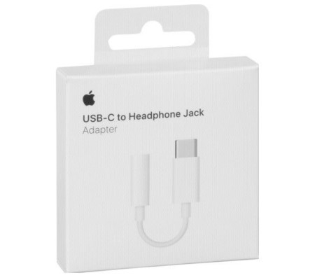 Adaptador de USB-C a toma para auriculares de 3,5 mm (MU7E2ZM/A)
