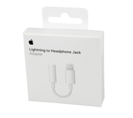 Adaptador de Lightning a toma para auriculares de 3,5 mm