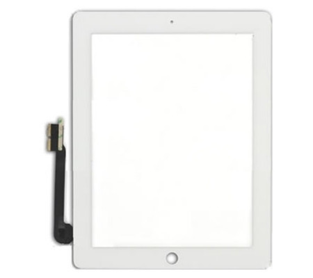Pantalla Tactil iPad 3 / 4 (Digitalizador + cristal) Blanco.