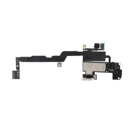 Flex Original Auricular, micrófono, sensor de proximidad y flash iPhone Xs. De desmontaje