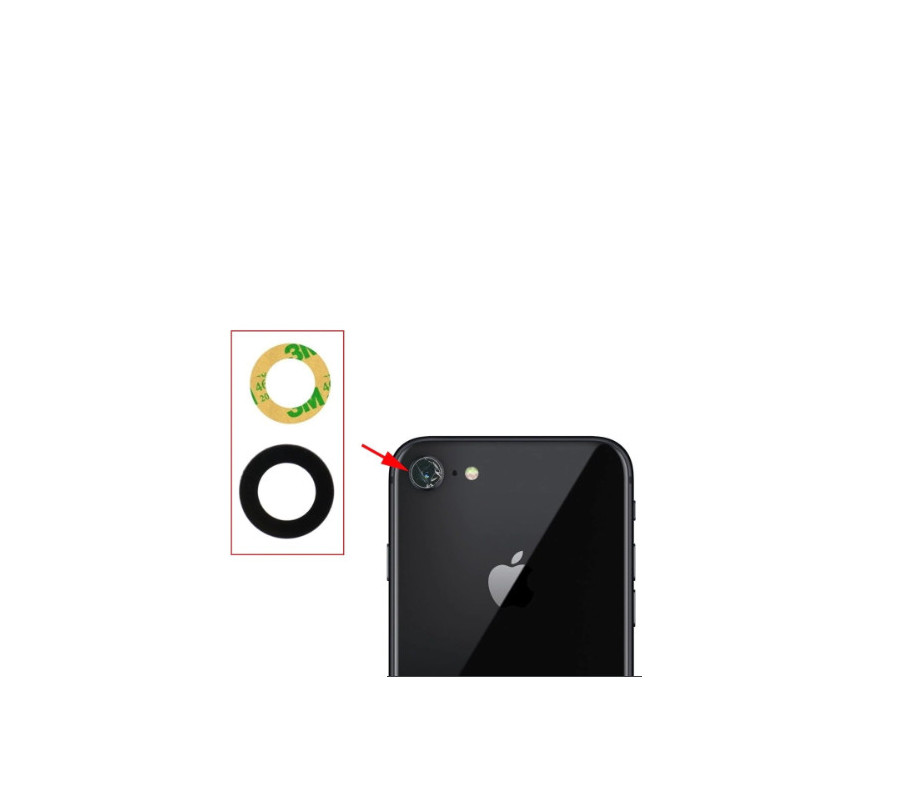 Lente de Camara iPhone 8/SE 2020