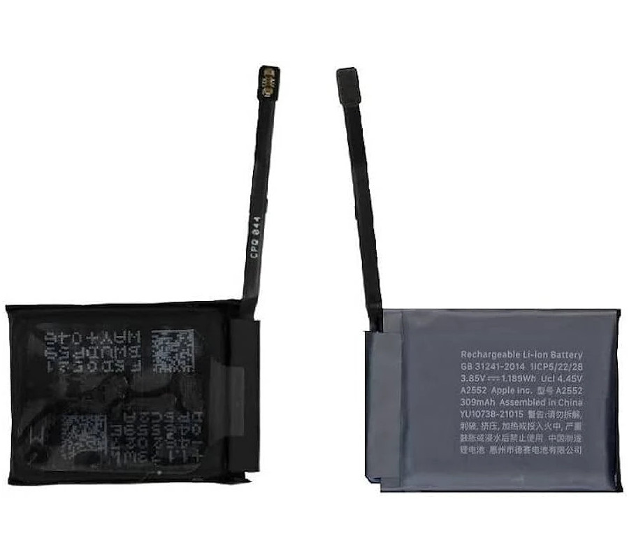 Batería Apple Watch Series 7 45mm (A2552) 309mAh