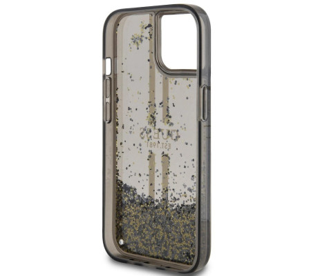 Funda Guess Púrpura para iPhone 15 Plus Negro