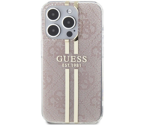 Funda Guess IML 4G iPhone 15 Pro rosa