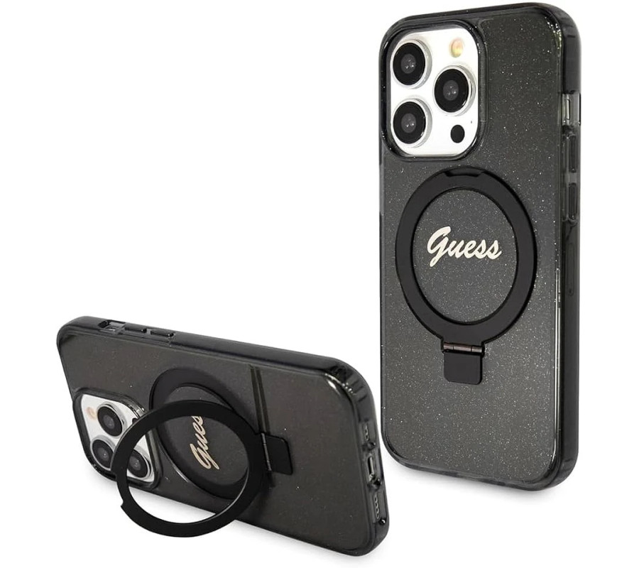 Funda Guess Magsafe con anillo iPhone 15