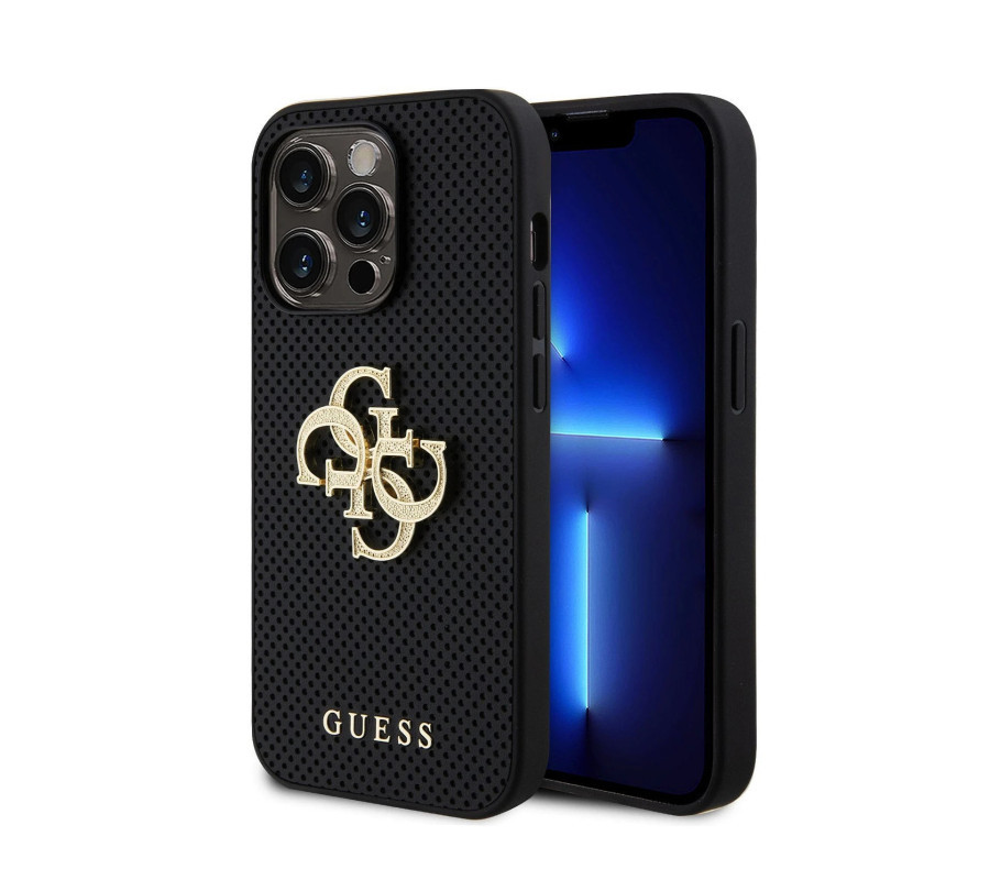 Funda Guess Perforated 4G con Logo iPhone 15 Pro