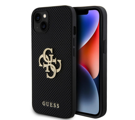 Funda Guess Perforated 4G con Logo iPhone 15