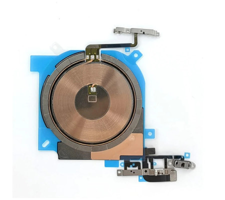 Antena NFC y carga inalámbrica con flex de volumen iPhone 12/iPhone 12 Pro