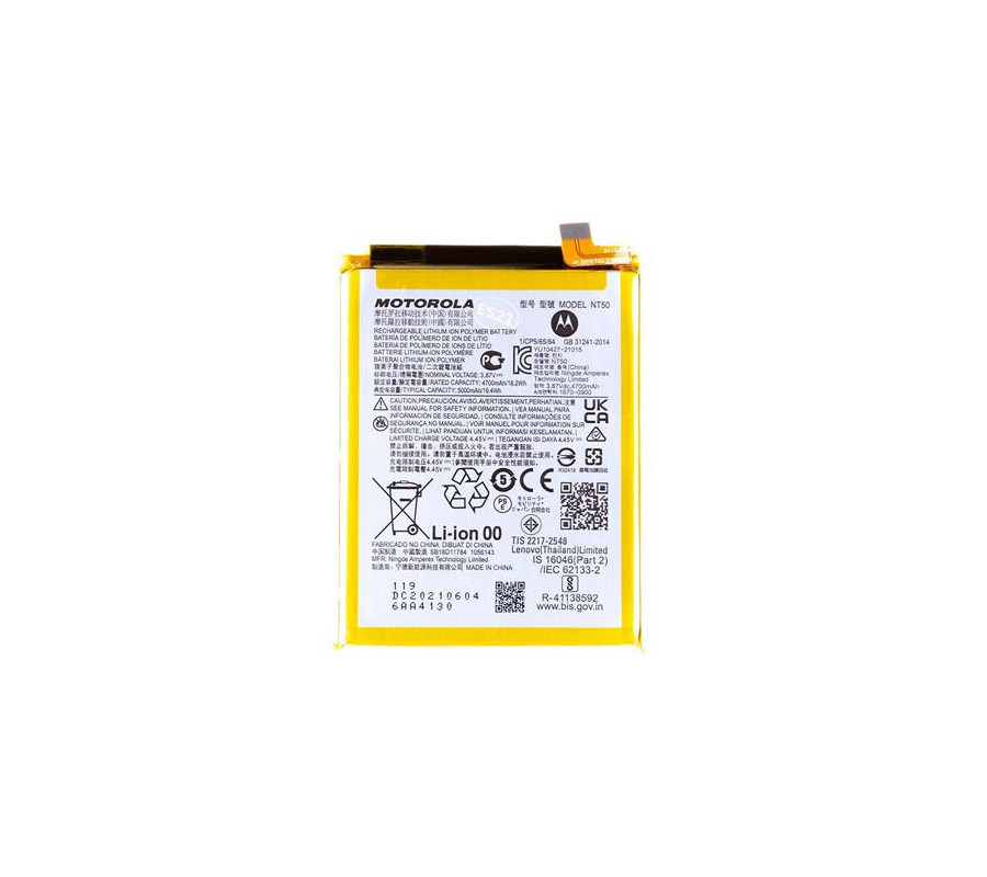 Bateria Original Motorola Edge 20 Lite (NT50) Service Pack