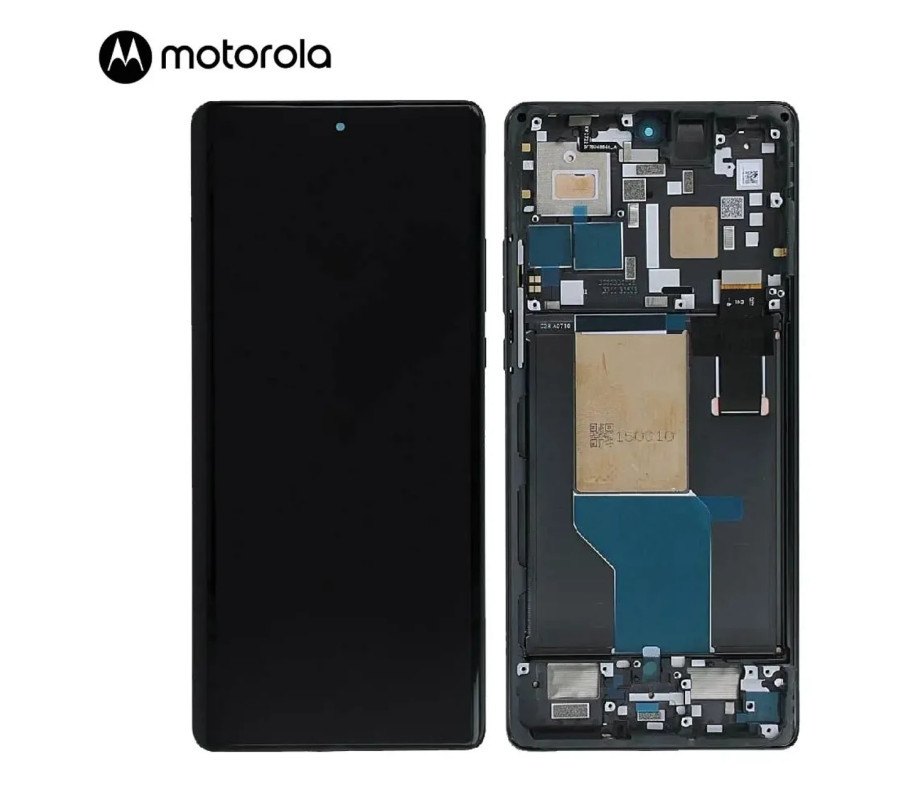 Pantalla original Motorola Edge 30 Ultra. Service pack con marco