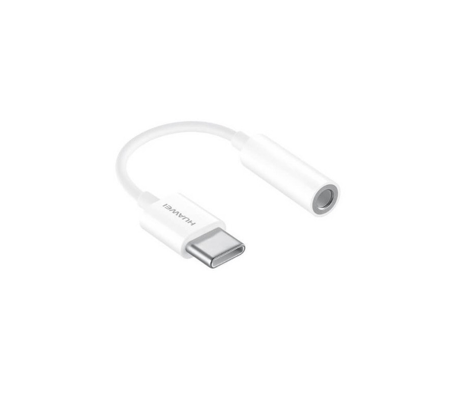 Adaptador Type-C/3,5mm Original Huawei CM20 blanco