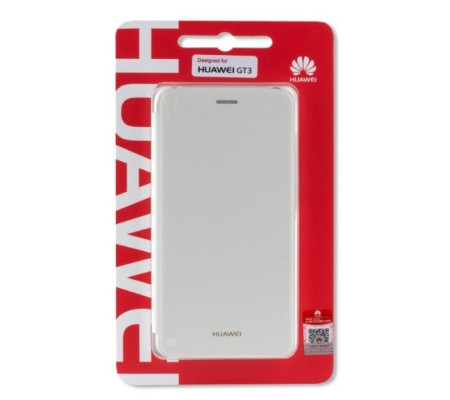 Funda Flip original Huawei GT3. Blanco