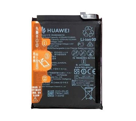Bateria Original Huawei P40 Lite/ Mate 30 4100mAh HB486586ECW  (Service Pack)