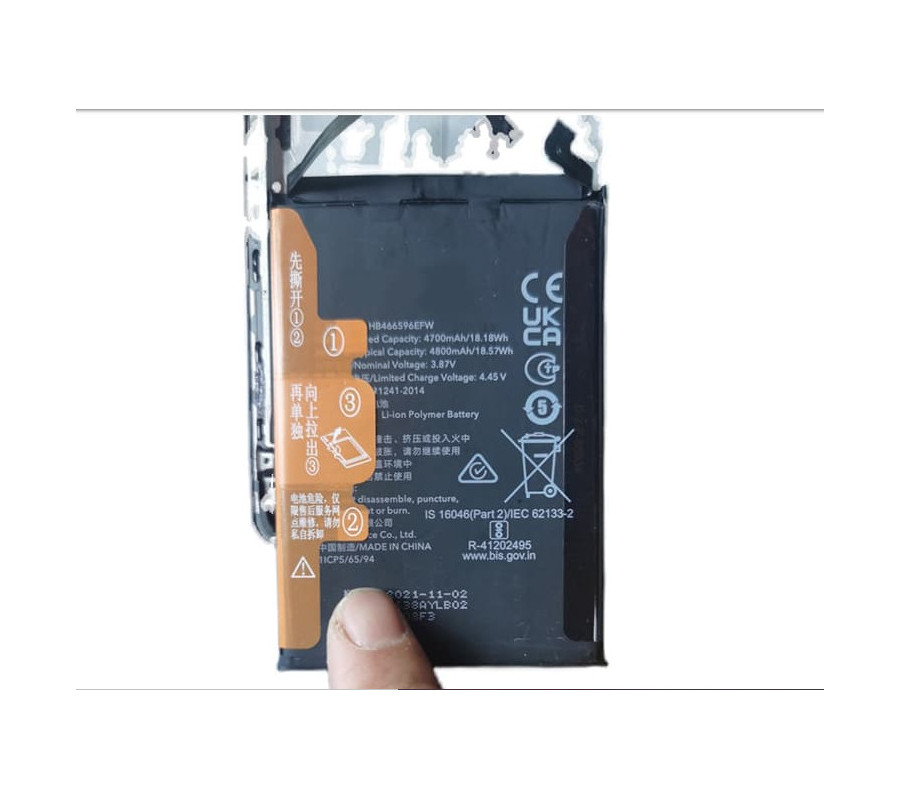 Bateria Original Huawei Honor Magic 4 Lite 5G (HB466596EFW) Service Pack