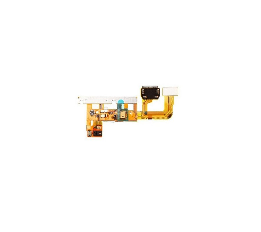 Flex Conector de Carga + Microfono + Sensor Proximidad Huawei Ascend P6